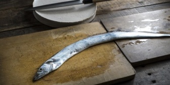 「これ安かったよー」っと90cmくらいある太刀魚を丸々一匹嫁が買ってきたんだが…