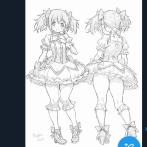 【画像】絵師「まどかちゃん描きました」→強化されてて草ｗｗｗｗｗ