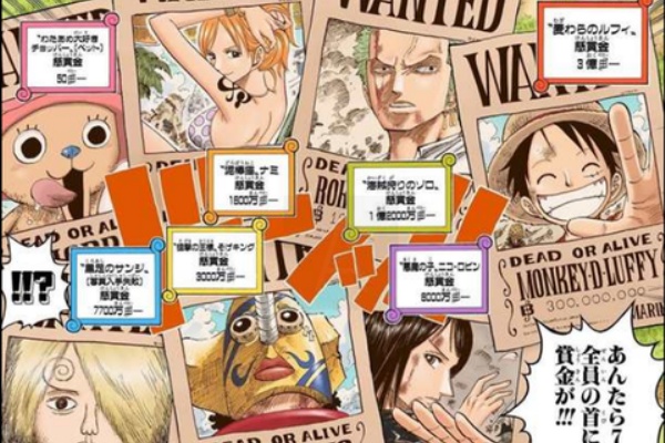 超ジャンプ速報 懸賞金prize Money 超ジャンプ速報 懸賞金prize Money