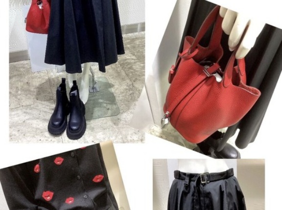 タイムリーなレーヨン素材のニット💋