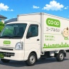 【大悲報】生協配達員が車両荷台内で放尿　配送物がおしっこまみれに