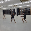 金曜日のMMAフィットネス、ブラジリアン柔術、グラップリング、フリースパーリング。