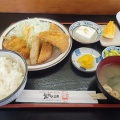 とんかつ三条でバラエティに富んだフライの日替わり定食！(とんかつ三条7回目)