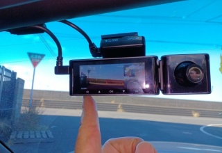  昨日嫁が内緒で半休取ってたからドラレコ確認した結果→