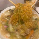 新橋【三芳八 （みよしや）】の納豆ちゃんぽん