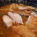 カレーラーメンでラーメンライス