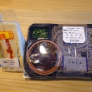 ローソンの香りとのど越しざるそばと野菜ミックスサンド！！