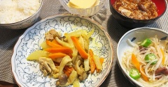 燃え尽き症候群＆鶏肉と大根のカレー炒め