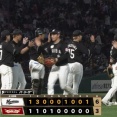 9月29日　楽天３－６ロッテ　先発吉川が5回3失点の力投！打線は山本がマルチ本塁打など二桁安打と躍動し勝利！