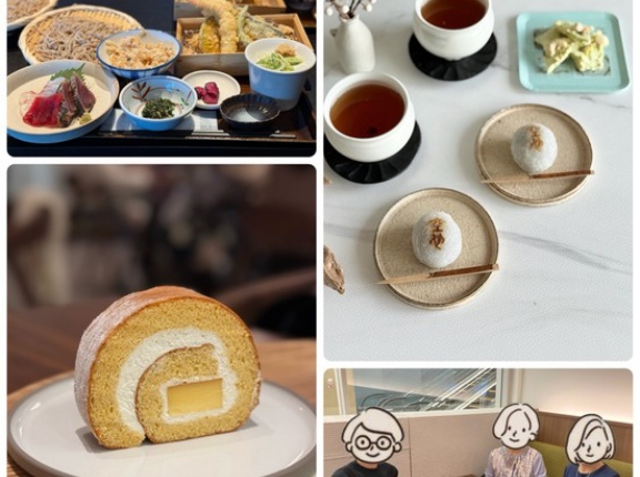 【おでかけ】NEWoMan高輪にハマる③ お姉さま方とお蕎麦ランチと八芳園洋菓子店と「空也餅餅」