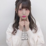 『[イコラブ] 佐竹のん乃「KATE レッドヌードルージュマニア　05の赤下地に限定のヌードカラーを重ねてみたよ…」』の画像