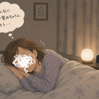 【50代主婦の睡眠の悩み】朝早く目が覚めてしまう…原因を考えてみました(･∀･)（記事下にPR含）