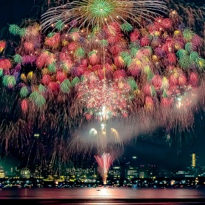 第24回fukuoka東区花火大会 光の情景 Kyushu Photolog