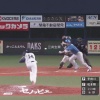 松本剛 8回セーフティスクイズで勝ち越しに成功！
