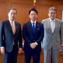 8403 小泉進次郎防衛大臣を表敬訪問