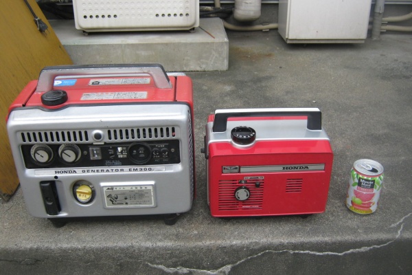 オールドホンダ遊び 発電機