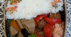 ５連休明けの気分～夫のお弁当724