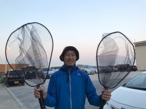 タモの大きさ ランディングネットmサイズ Lサイズ シマムラ的サイズの使い分け いつ以来 タモを使っていないだろう