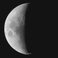 7月20日の月（月齢6.1）