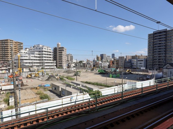 地上43階「三河島駅前北地区第一種市街地再開発事業」の既存建物解体状況！11月中旬に着工予定の荒川区最高層タワマン（2026.10.10）