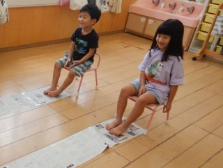 幼児さんの自由保育