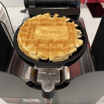 ホテルの朝食ブッフェ