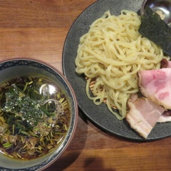 自家製手もみ麺 鈴ノ木＠狭山ヶ丘（埼玉県）　「淡麗つけ麺（醤油）、ほか」
