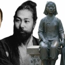 3Dモデルジェネレーターで試してみた赤松小三郎、宮崎滔天、世界人権闘士像（少女像）