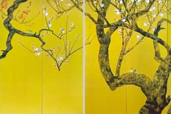 川合玉堂： 紅白梅｜玉堂とめぐる日本の原風景＠山種美術館