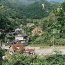 美々地小学校方向へ新しい道路工事（平成はじめ頃？）