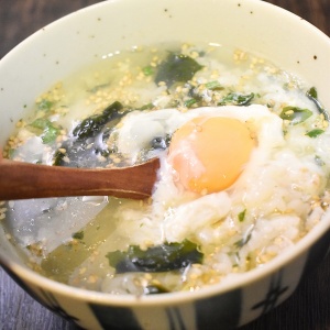 めっちゃ簡単♪わかめスープご飯