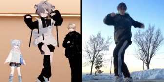 【VRChat】VRとリアルのダンス、どっちが綺麗に見える？実際の比較