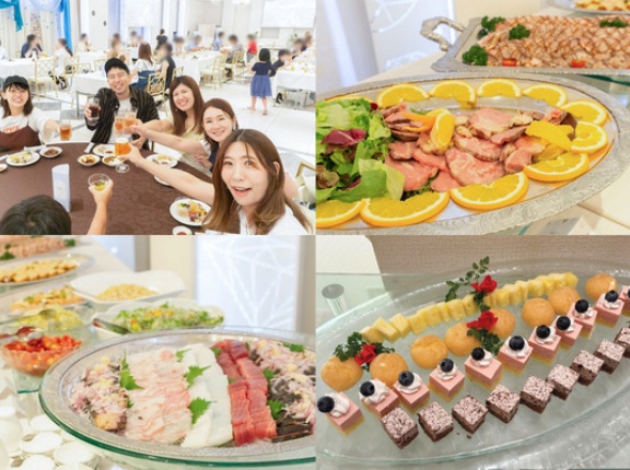 見て食べて楽しい！結婚式場で豪華料理食べ放題＆飲み放題＆マジックにショーも！【たかつー広告】