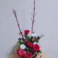 2025年　クリスマスフラワーアレンジメント＆いけばな