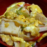 『変わり卵とじ丼』の画像