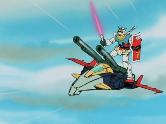 【朗報】ガンダムのGファイターさん、一年戦争後にガンダム（40t超）を運搬できる搭載能力を活かし他のMSサポートメカが姿を消していく中開発が進み長期現役機となる