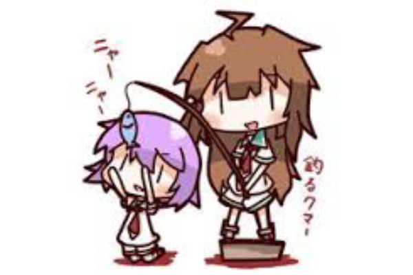 釣られたクマー