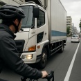 「いつ加害者になるか怖いです」“自転車青切符導入”で…大型トラックドライバーが最も恐れる“死角事故”の実態   #車道走行