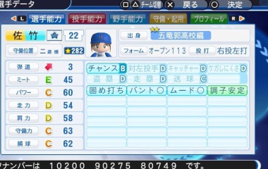 『佐竹　美奈子　パワプロ2018版』の画像