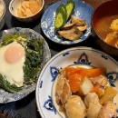 奈良の仏像館＆里芋と鶏肉の煮物