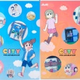 巡回 CITY × アサヒ飲料 クリアファイル