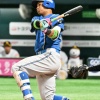 【日本ハム】万波中正５打席で４度出塁も得点につながらず「普通」新庄監督は第２戦以降に期待