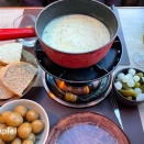 トリュフ風味のチーズフォンデュ🇨🇭