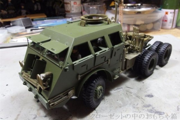 タミヤ戦車運搬車 タミヤ ドラゴンワゴン 自衛隊 タミヤドラゴン