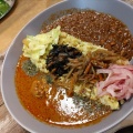 ＃品川駅　で　食べた　＃相がけカレー　でも印象があまりない。
