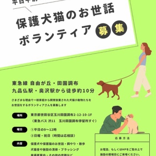 NPO法人みなしご救援隊犬猫譲渡センター東京支部のblog