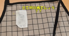 【3COINS】税込み660円のカフェエプロンを購入♬一工夫してオリジナルエプロンに変身！？