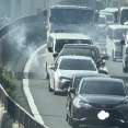 【現場の状況】#交通情報 保土ヶ谷バイパス 下り 横浜市旭区南本宿IC付近 およそ６台からむ多重事故で規制渋滞5月16日 #横浜 #保土ヶ谷