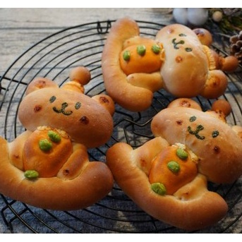 【パン教室】メリくまパンでメリークリスマス♪