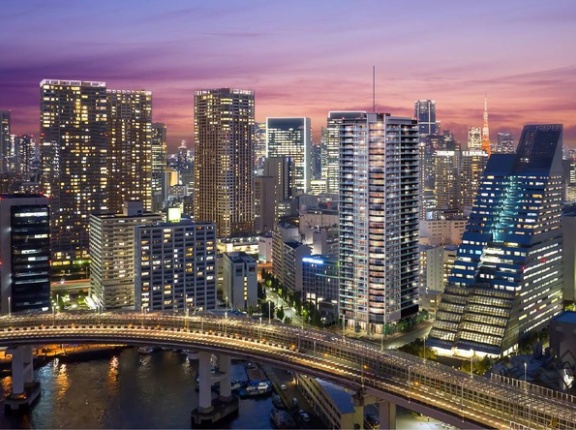 地上34階「CITY TOWER THE RAINBOW（シティタワー ザ レインボー）」の建設状況！レインボーブリッジに一番近い分譲タワマン（2025.11.8）